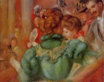 Pierre Auguste Renoir : A Box in the Theater des Varietes